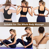 WOOLEASE – Gua Sha Massagestok van Natuurlijk Hout