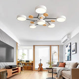 NordicGlow | Vertakte LED-plafondlamp in Scandi-stijl