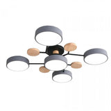 NordicGlow | Vertakte LED-plafondlamp in Scandi-stijl