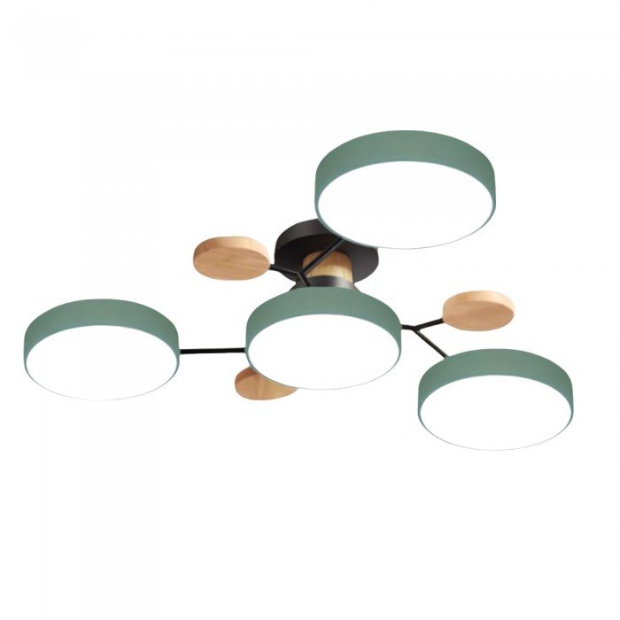 NordicGlow | Vertakte LED-plafondlamp in Scandi-stijl