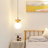 Noordse Halfhouten Hanglamp – Minimalistische Scandinavische Elegant