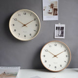 NordicTime Houten Wandklok – Stijlvol Scandinavisch Design voor Vredige Woonruimtes