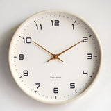 NordicTime Houten Wandklok – Stijlvol Scandinavisch Design voor Vredige Woonruimtes