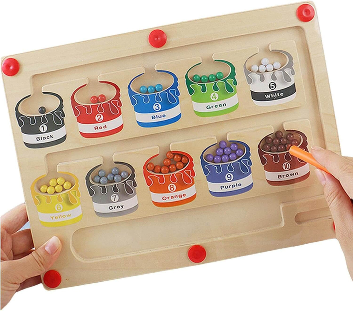 Magnetisch Telefoon- en Kleurenlabyrint – ColorMaze