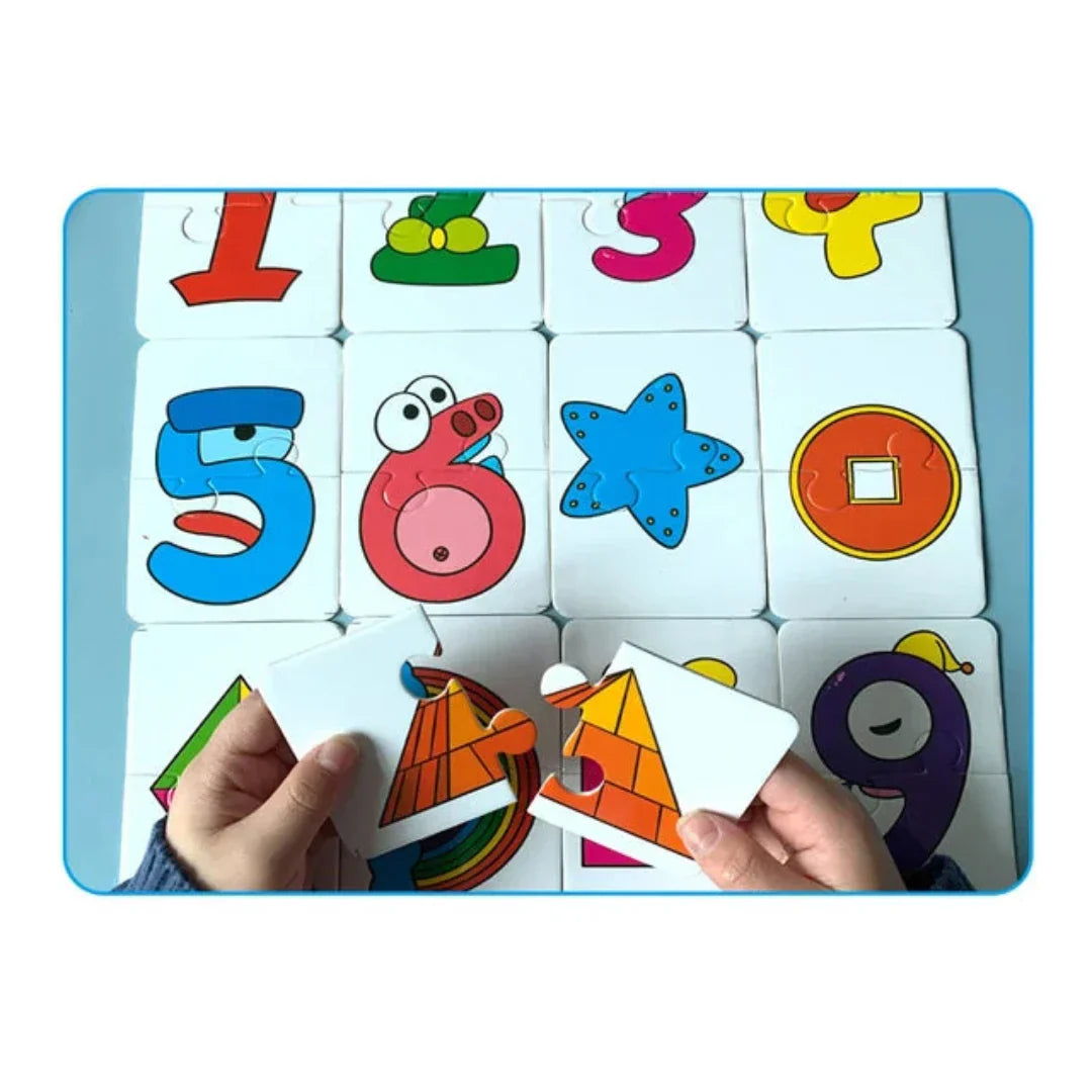 Kaarten-Memory-spel voor kinderen – Speels geheugen en concentratie bevorderen (1+1 Gratis)