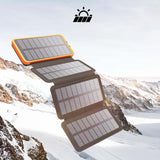 Opvouwbare Zonne-Powerbank - Waterdicht & Krachtig
