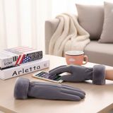 Warme waterdichte winterhandschoenen – touchscreen, gevoerd met fleece voor vrouwen