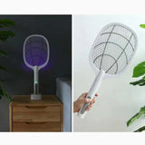 PestZap Oplaadbare Insectenverdelger – 2-in-1 Racket & Staande Lamp