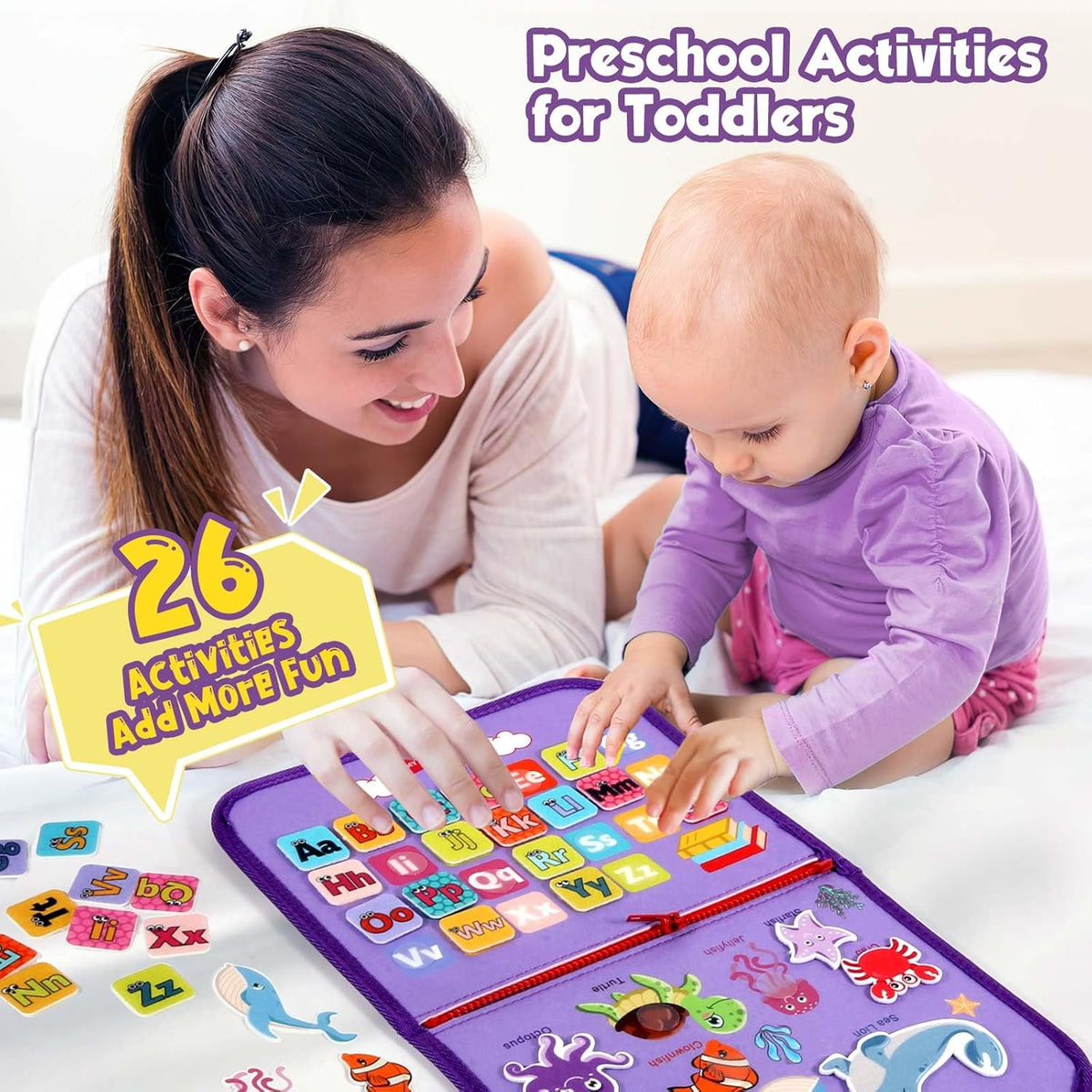 Peuter Drukbord Montessori Speelgoed - Educatief