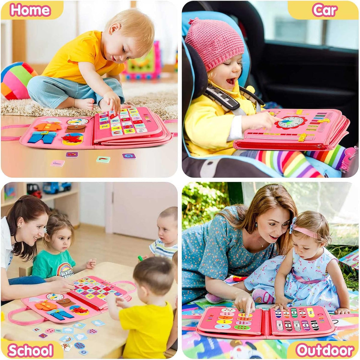 Peuter Drukbord Montessori Speelgoed - Educatief