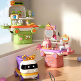 Multifunctioneel Speelgoedkeuken en -dressing Set - Creatief en Leuk