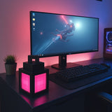 Minecraft Lamp | Draadloze Tafel lamp | Nachtlamp | Wandlamp voor binnen | PixelLicht