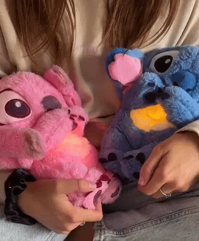 Stressverlichtende Pluche met Ademhaling & Nachtlampje - Kalmerend