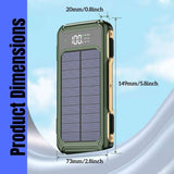 PowerFlex Zonneoplader 200000mAh