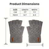 Premium Alpaca Halfvinger Handschoenen
