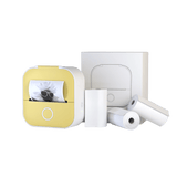 Draagbare printer met 4 stickerrollen
