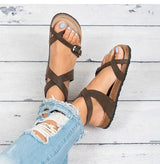 Leren sandalen