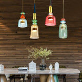 Stijlvolle kleurrijke plafondlamp – Sofia