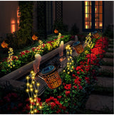 Gieter Tuinlamp met Sproeiverlichting – Magische Buitenverlichting op Zonne-energie