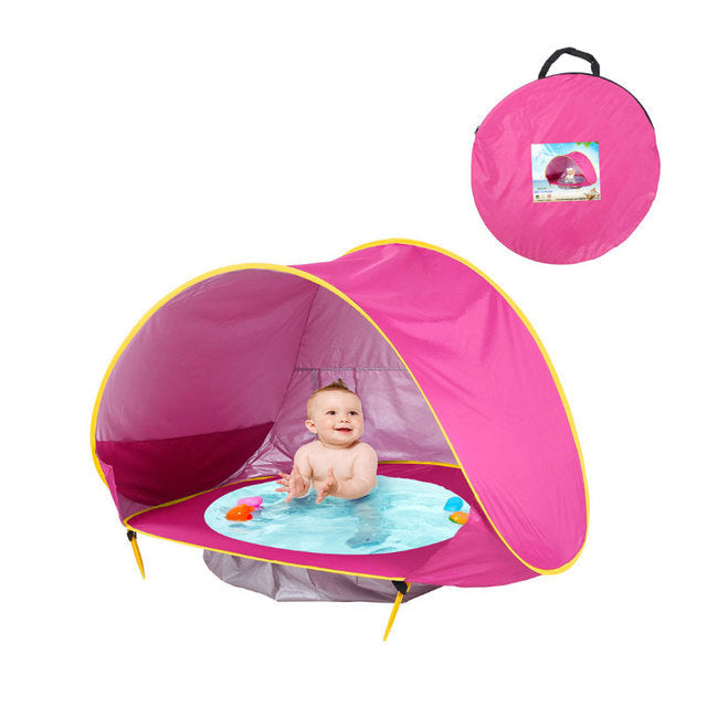 Babytent met UV-bescherming en Mini-Pool – SunShell