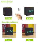 Digitale CUBE Tafelklok voor uw Huis