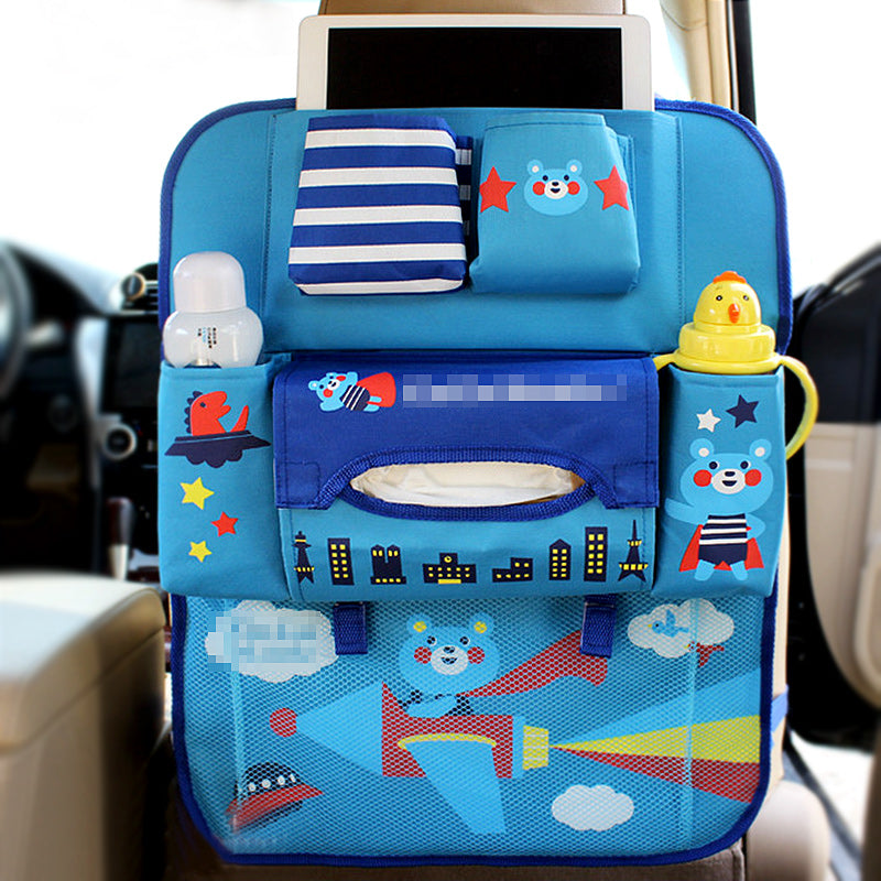 Kinder-Auto Organizer met Tablet- en Flessenhouder – Rugbuddy (1 kopen, 1 gratis)