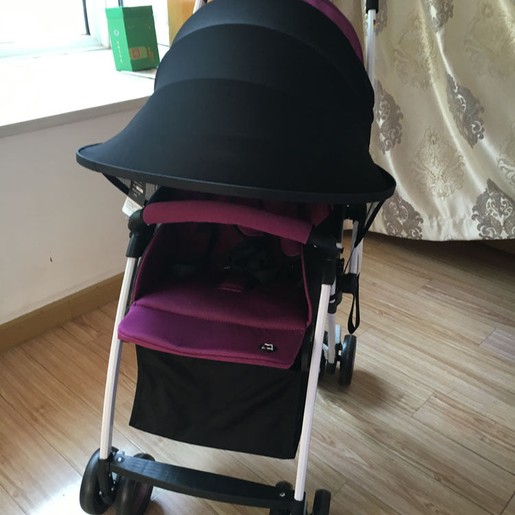 Universele zonneschaduwbedekking voor kinderwagens – Zonneschild 85x48 cm