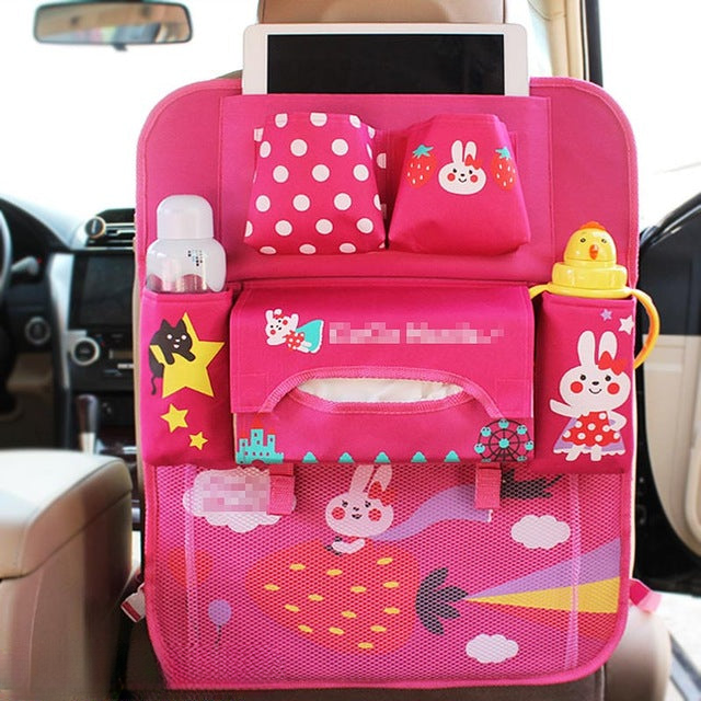 Kinder-Auto Organizer met Tablet- en Flessenhouder – Rugbuddy (1 kopen, 1 gratis)