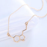 Serotonine (Gelukshormoon) Molecuul Ketting