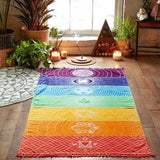 Yoga-tapijt met de Zeven Chakra's – ChakraBalance