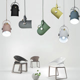 Nordic Angle Drop Pendant Light – Modern Aluminium Statement Piece
