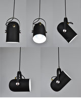 Nordic Angle Drop Pendant Light – Modern Aluminium Statement Piece