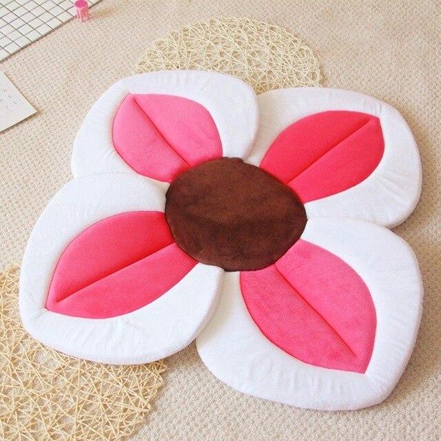 Zachte Bloemen-Babybad voor Wastafel of Reisgebruik – Knuffelbloem