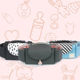 Praktische Kinderwagentas met variabele vakindeling – LuiertasOrganisator
