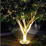 LED-verlichting voor bomen – Ronde grondlamp 360° voor tuin, oprit en landschap