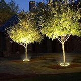 LED-verlichting voor bomen – Ronde grondlamp 360° voor tuin, oprit en landschap