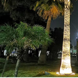 LED-verlichting voor bomen – Ronde grondlamp 360° voor tuin, oprit en landschap