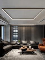 Minimalistische plafondlamp met sterke uitstraling