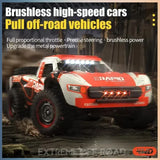 RC Monstertruck - 1:16 - 70KM/U | Borstelloze Motor | Drift Speelgoed