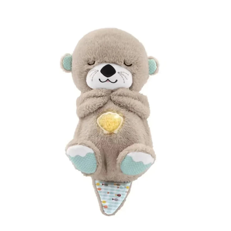 Rustgevend pluche knuffeldier met ademritme & slaapgeluid – Snoozie