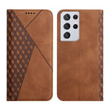 Ruitpatroon portemonnee hoes voor Samsung Galaxy S21/S20
