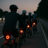 Achterlicht & Remlicht voor Fiets en Racefiets met 6 Modi en Accu | Lumirad