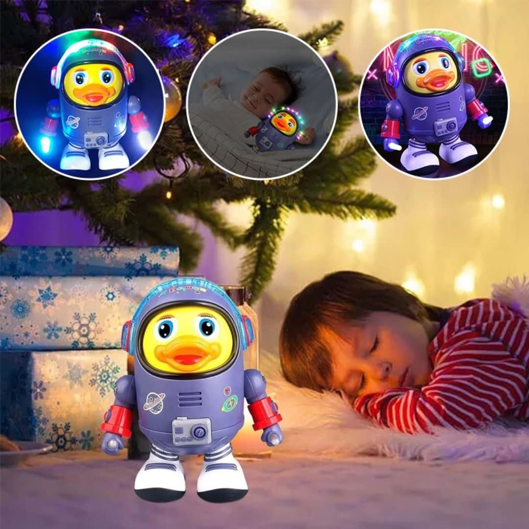 Interactief dansende eend speelgoed met muziek en lichteffecten voor kinderen