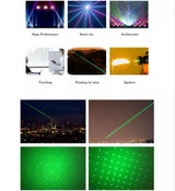 Oplaadbare groene laserpointer met lange reikwijdte en hoge precisie