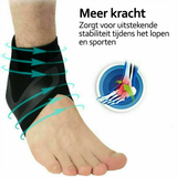 Enkelbandage voor pijnverlichting – verstelbaar voor alle voet- en enkelmaten – geschikt om te dragen met schoenen/sokken – Wandklok