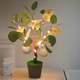 Kersttak LED Nachtlamp – Warm Wit USB-aangedreven Decoratieve Lamp