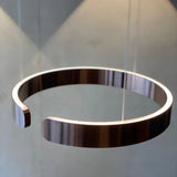 Moderne LED-hanglamp in ringvorm – elegante ronde plafondlamp