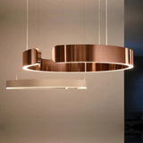 Moderne LED-hanglamp in ringvorm – elegante ronde plafondlamp