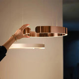 Moderne LED-hanglamp in ringvorm – elegante ronde plafondlamp