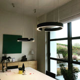 Moderne LED-hanglamp in ringvorm – elegante ronde plafondlamp